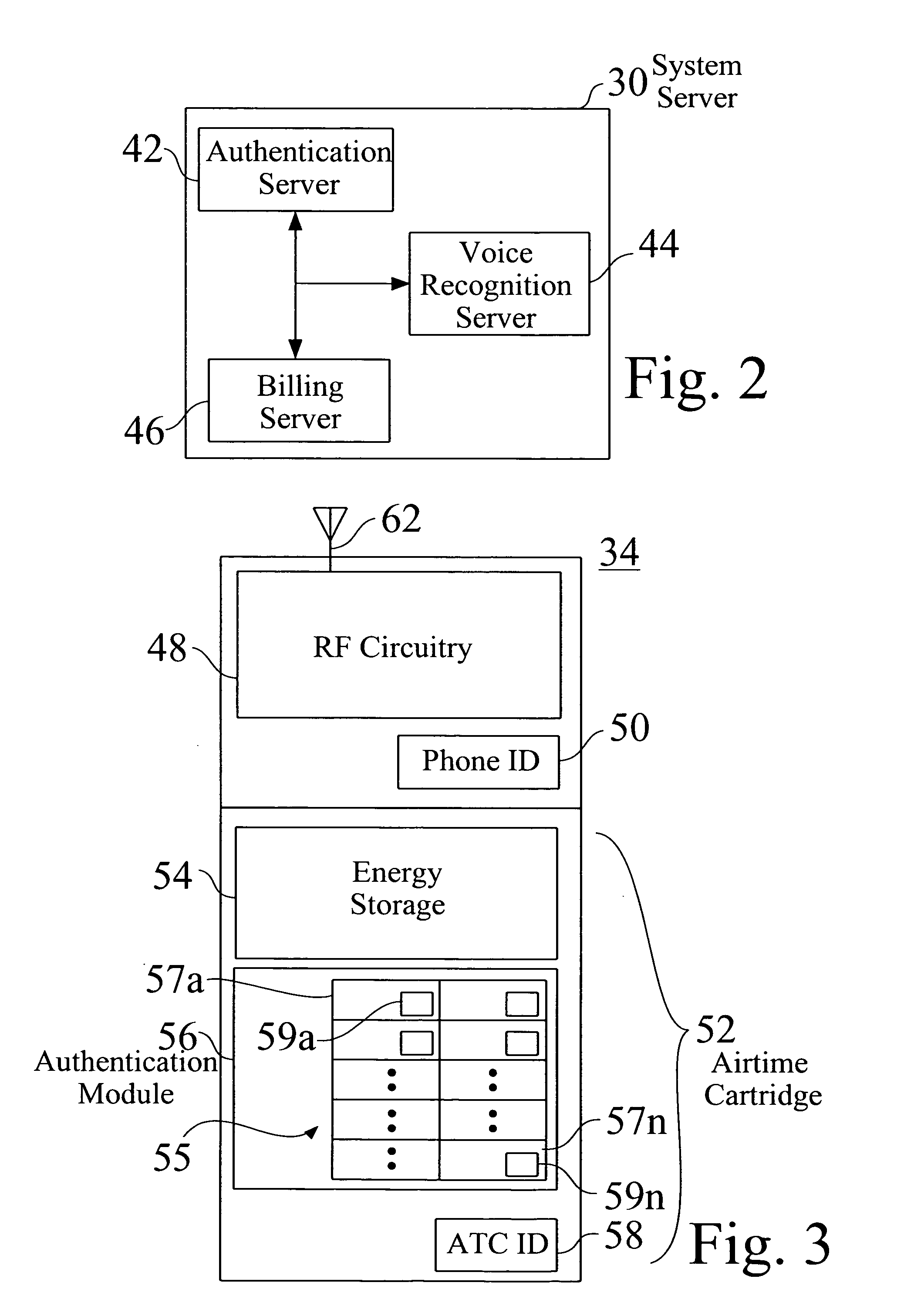 Portable cellular phone system having automatic initialization
