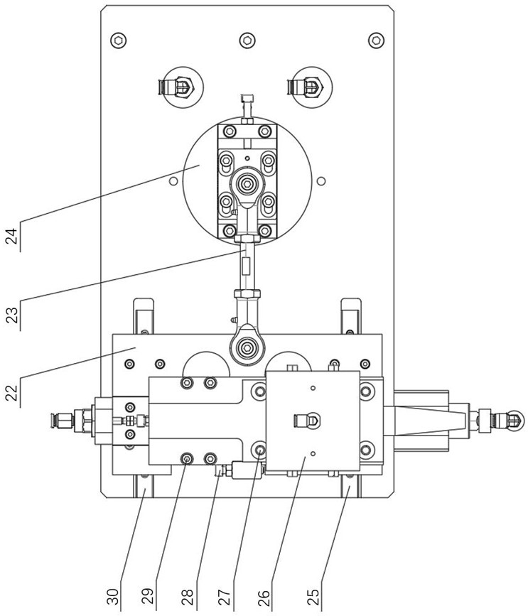 High-frequency vibration robot grinding device and tool self-compensation method for parts that are difficult to grind in narrow spaces