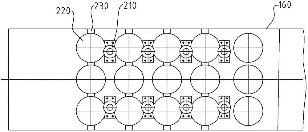 Device for automatically regulating entering angle of plate blank in continuous press