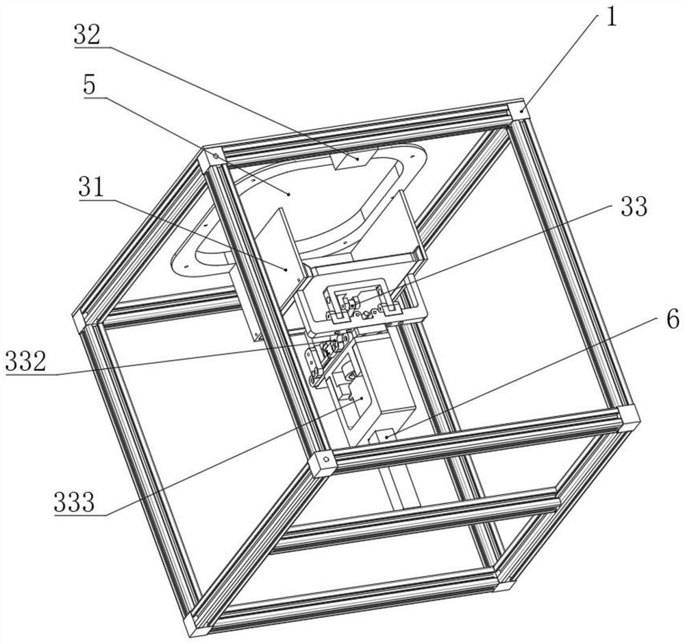 Environment-friendly garbage can with automatic garbage classification function