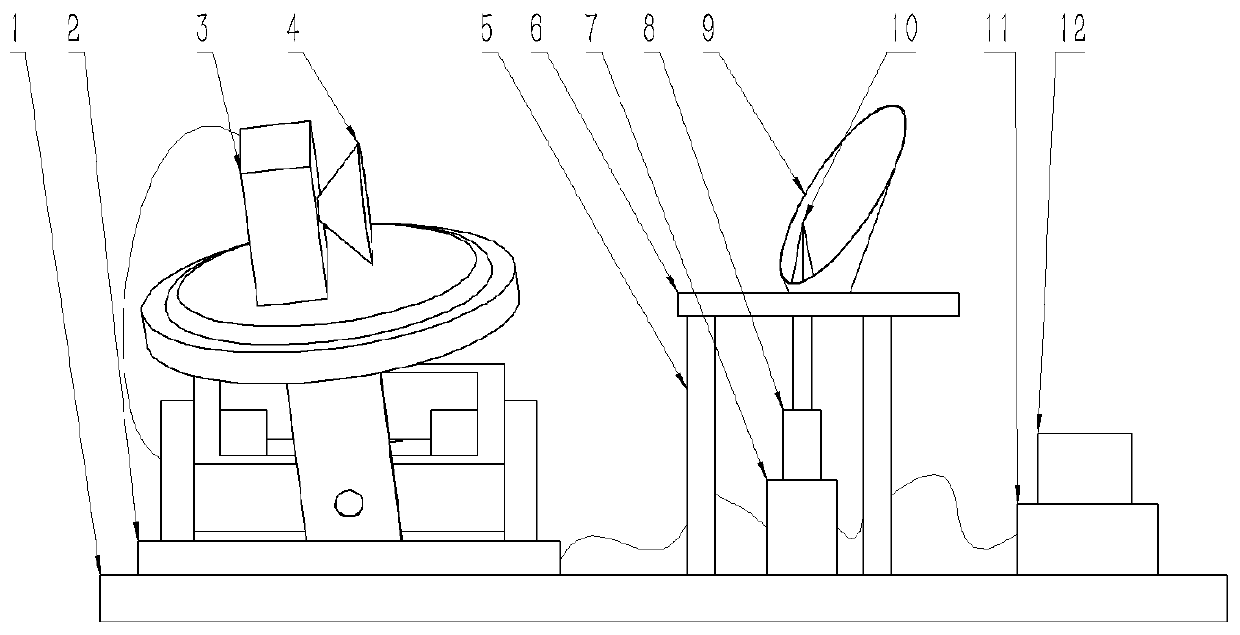 Bat receiving part simulation device and application method