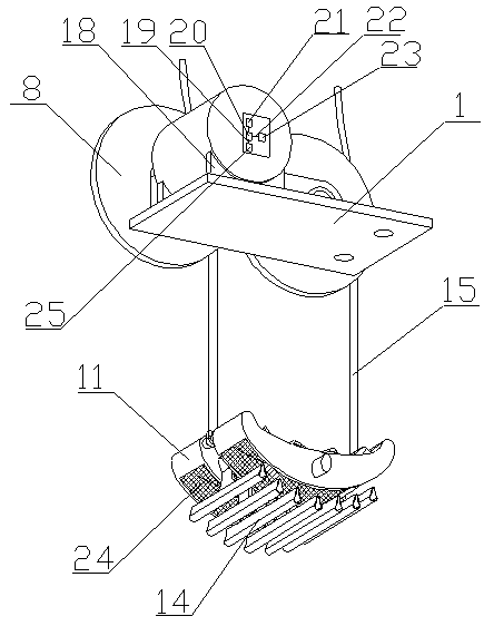 Aquaculture nutrient solution adding device