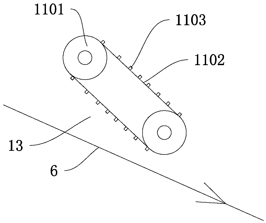 Fish meat separating device