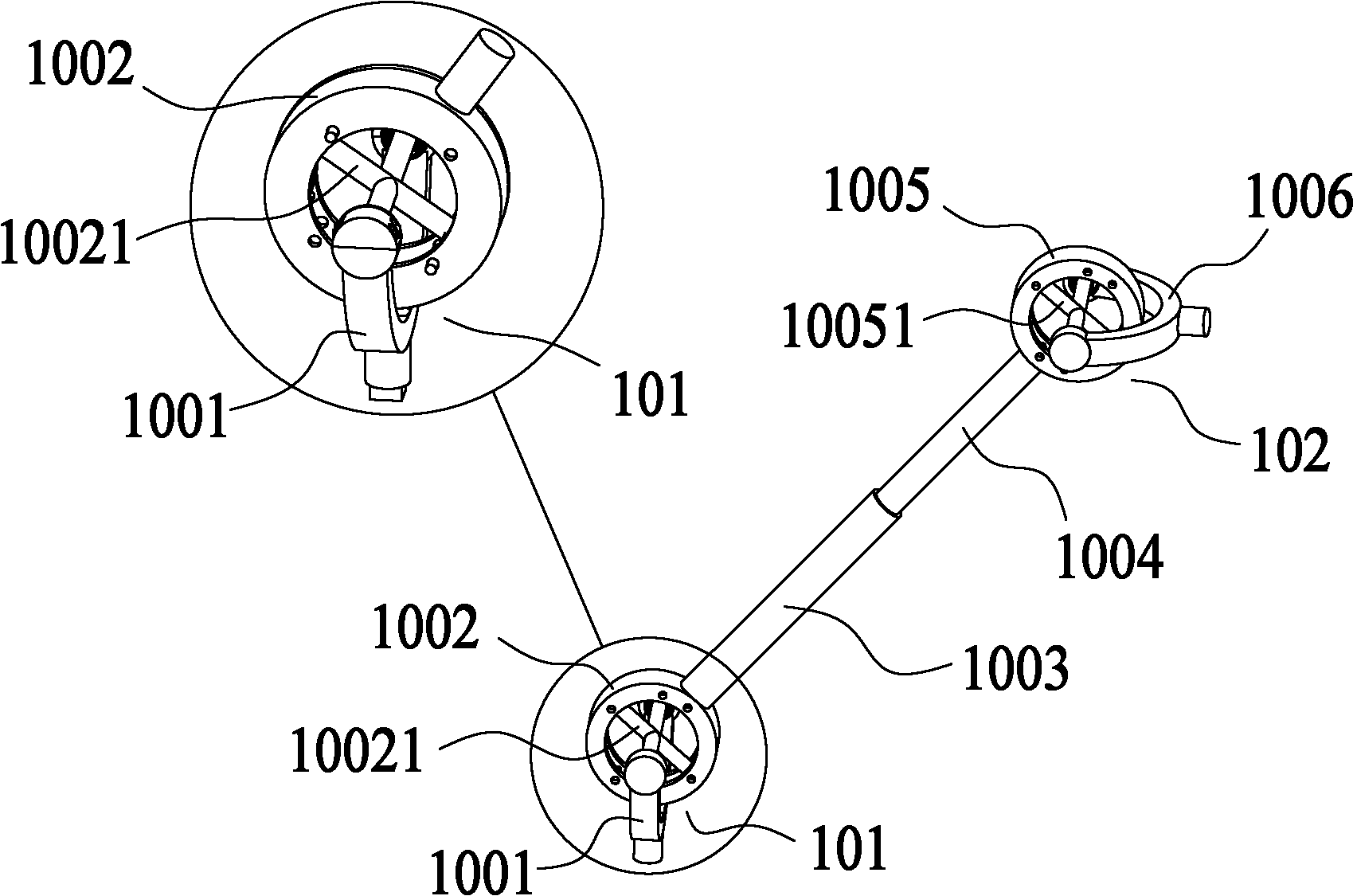 Parallel mechanism with changeable freedom degree