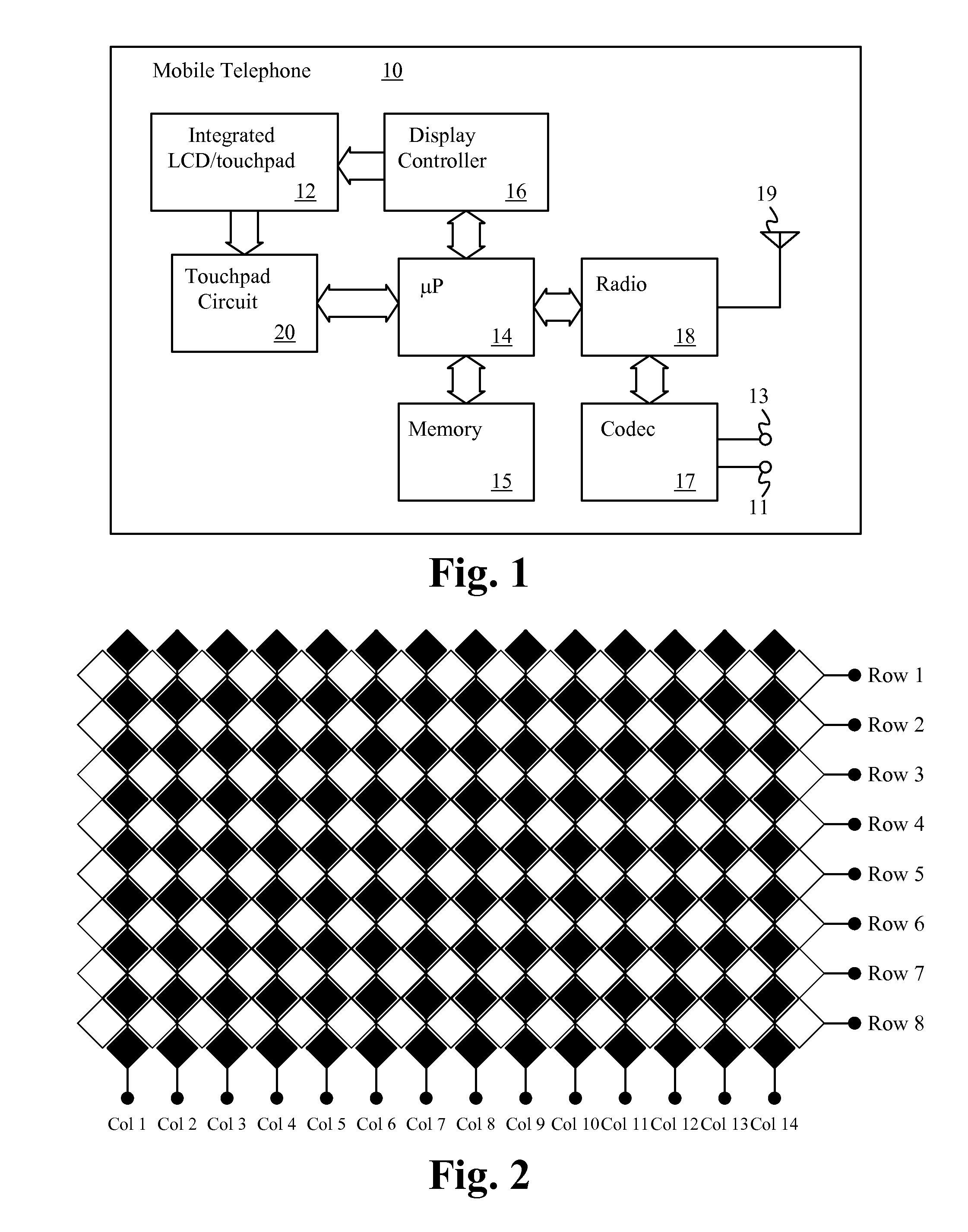 Use of random sampling technique to reduce finger-coupled noise