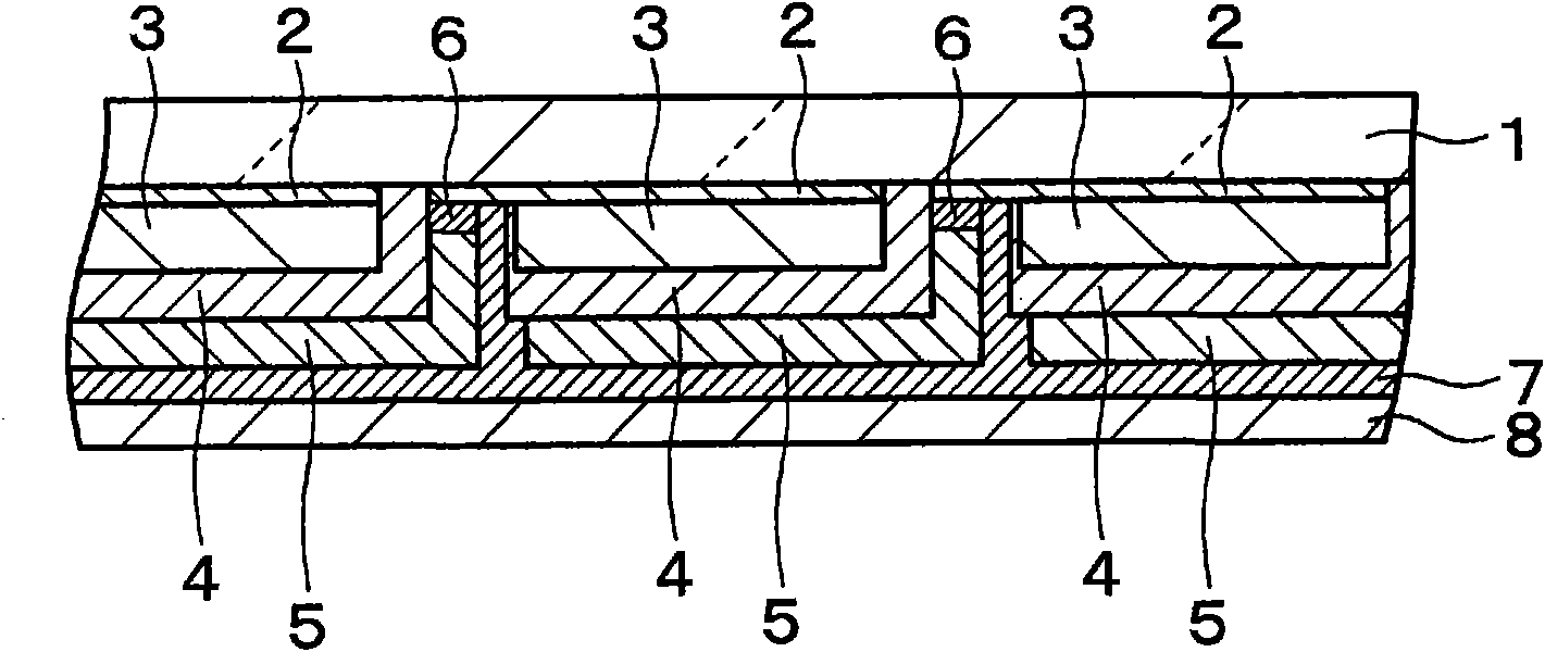 Dye-sensitized photoelectric conversion device module, method for manufacturing the same, and electronic device