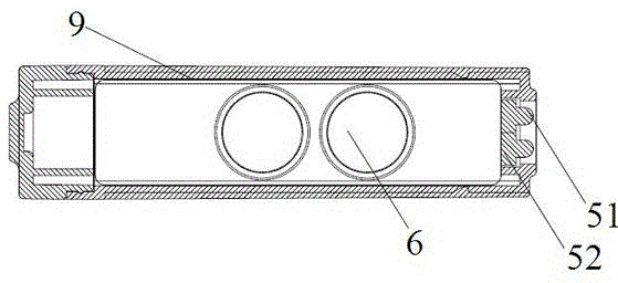 Disposable aseptic vaginal dilator for gynecological examination, and using method thereof