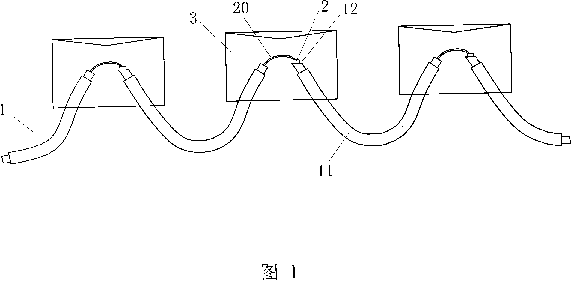 LED lamp string and manufacturing method thereof