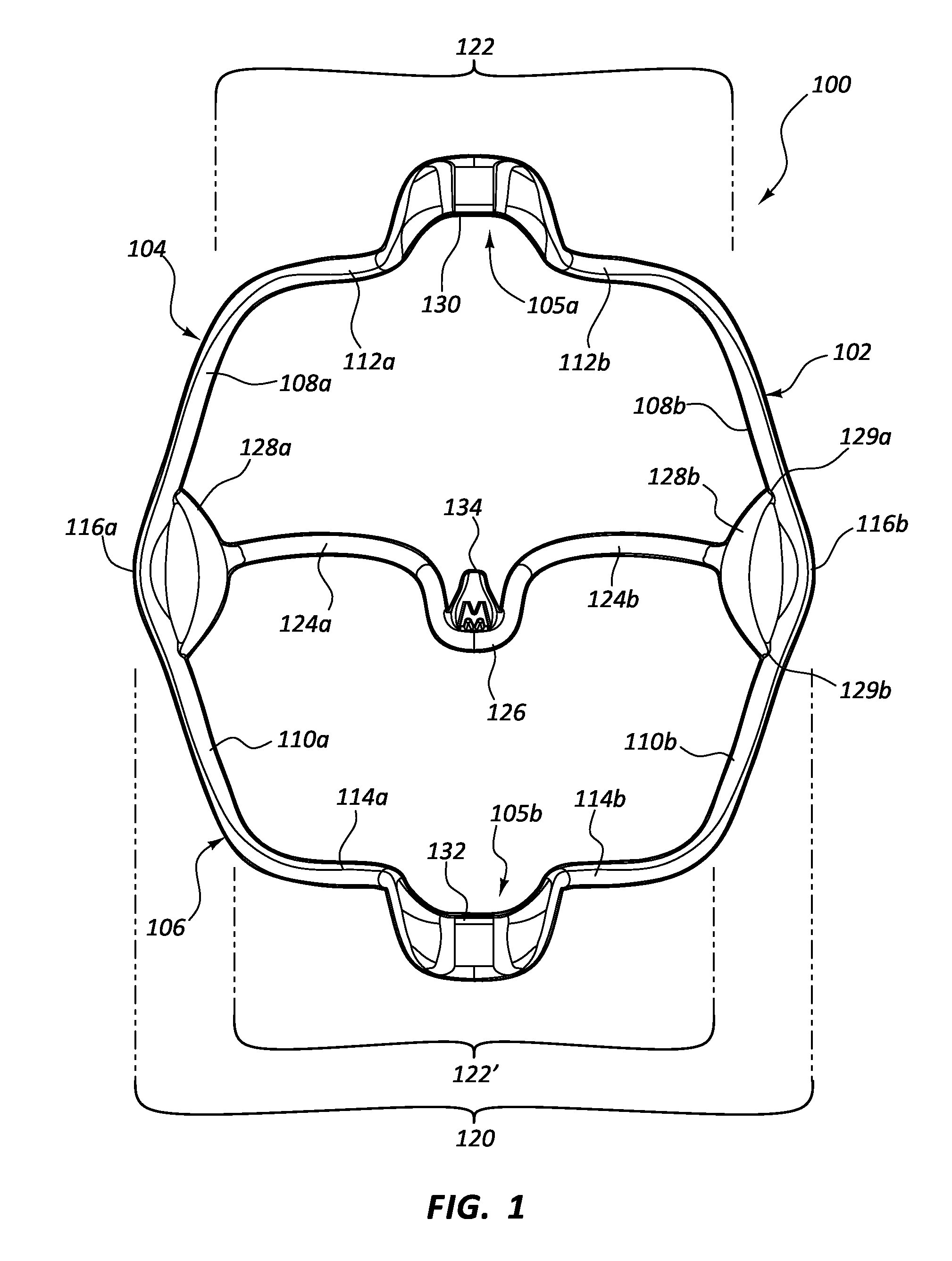 Cheek and lip expansion device and method