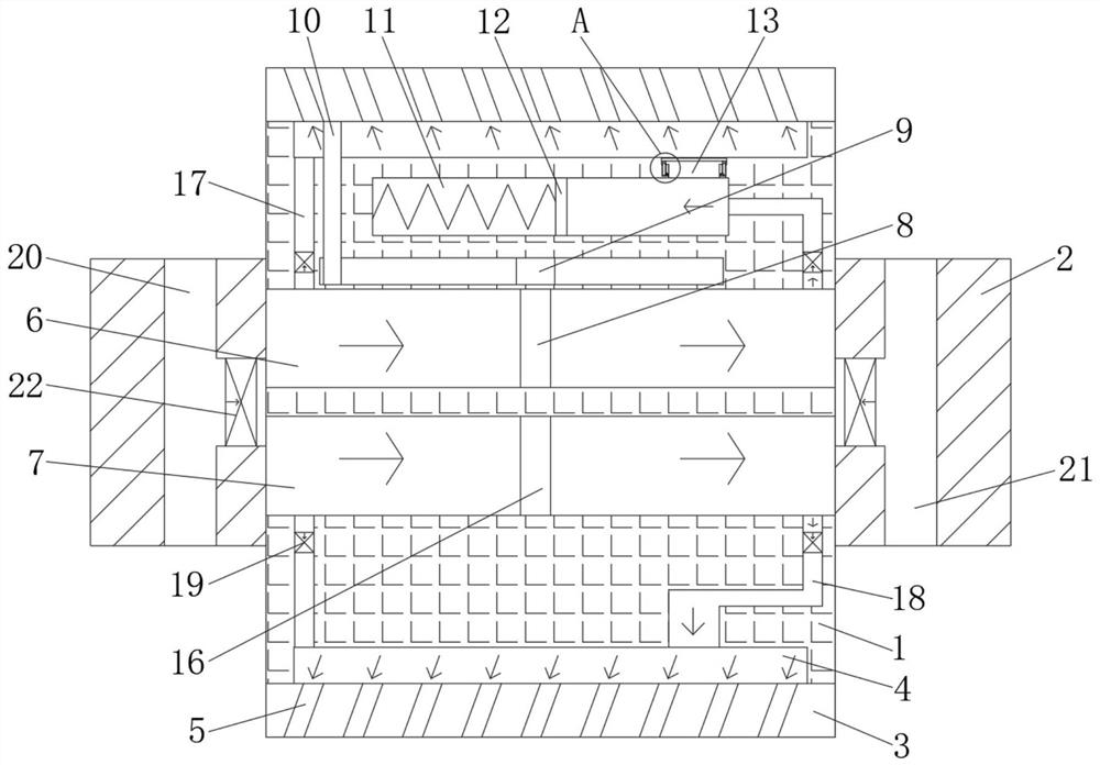 Steel polishing device capable of reducing high-temperature loss of polished workpiece