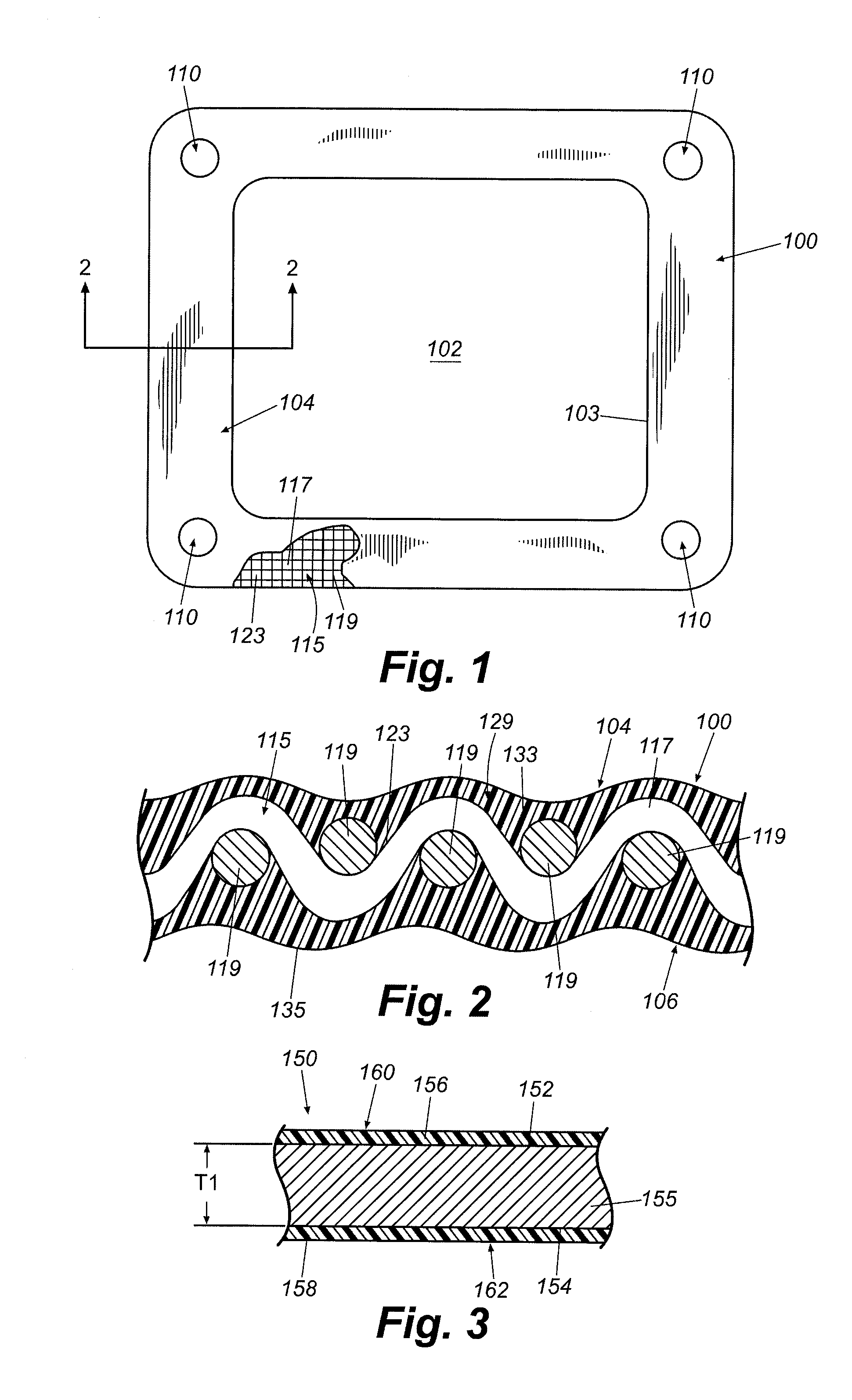 Gasket Formed From Various Materials And Methods Of Making Same