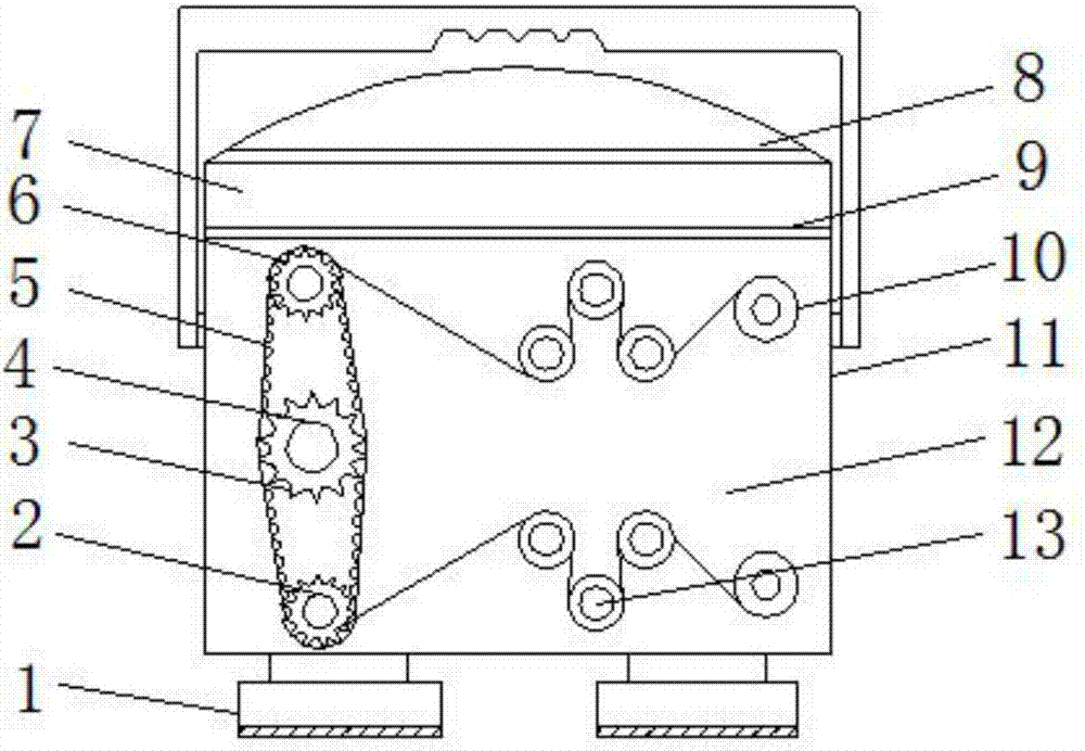 Medical dialysis paper winding equipment