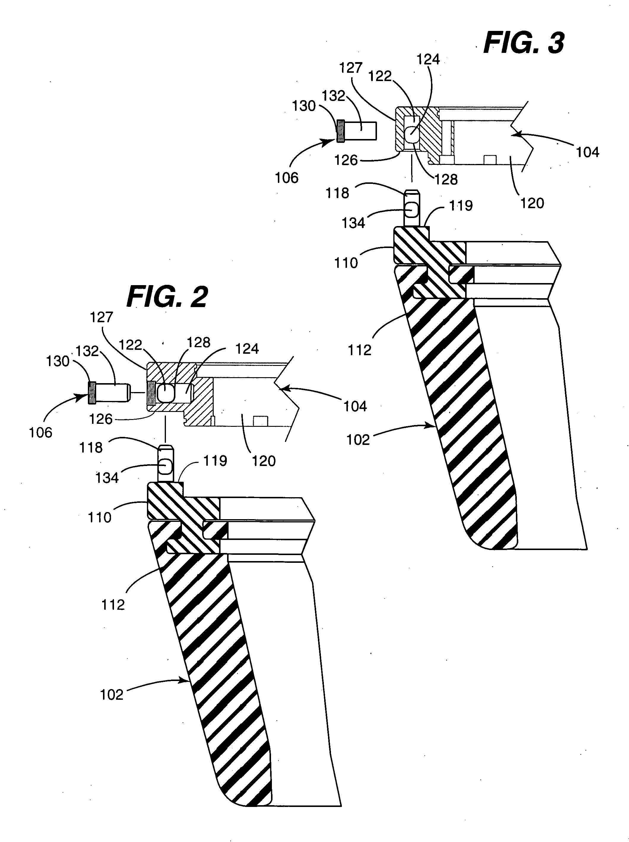 Stripper rubber retracting connection system