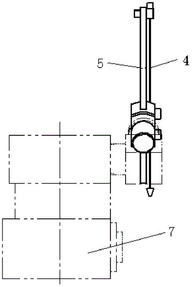 Device for preventing errors of rotation direction of connector of air compressor