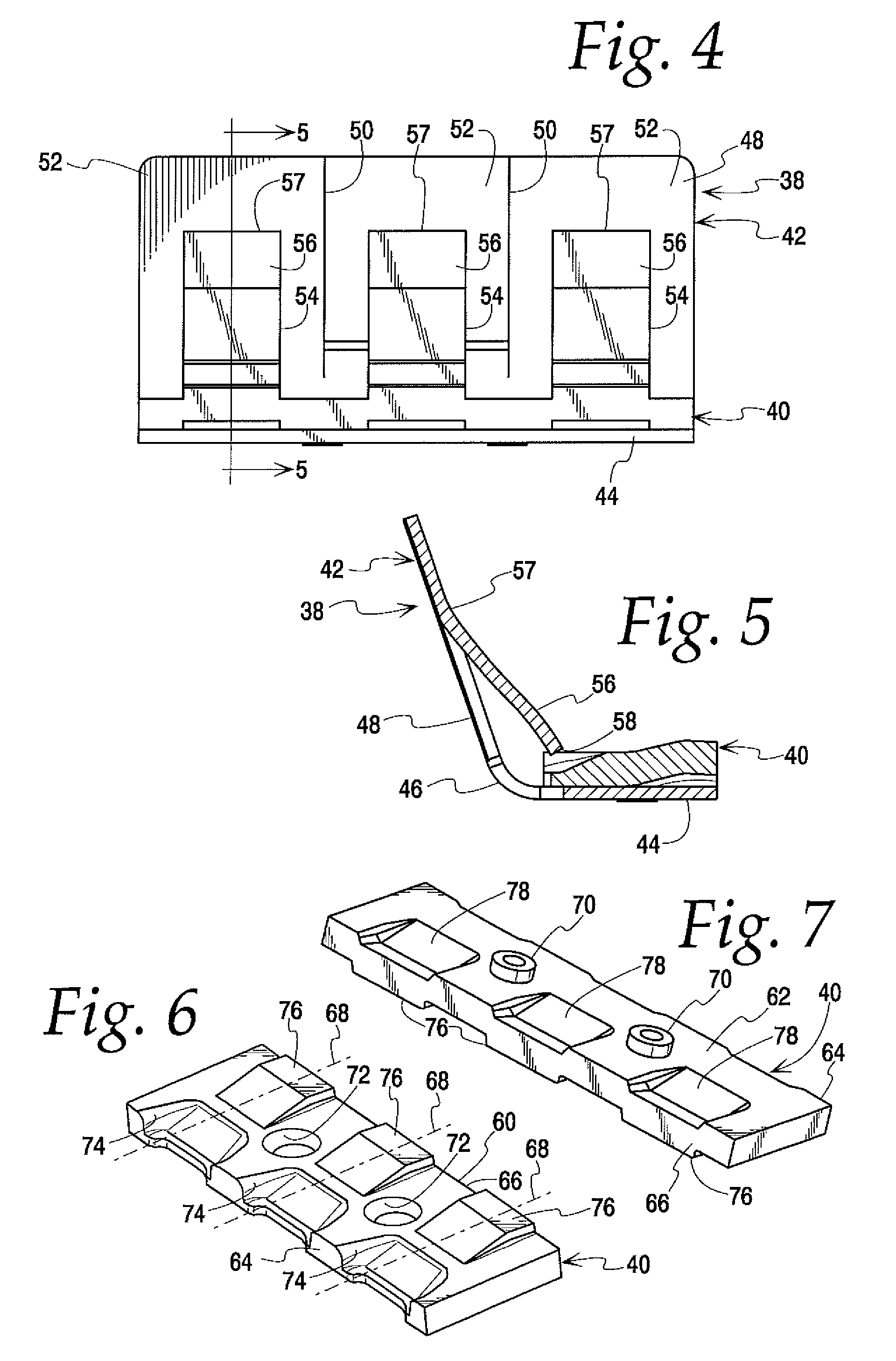 Push-in wire connector with improved busbar