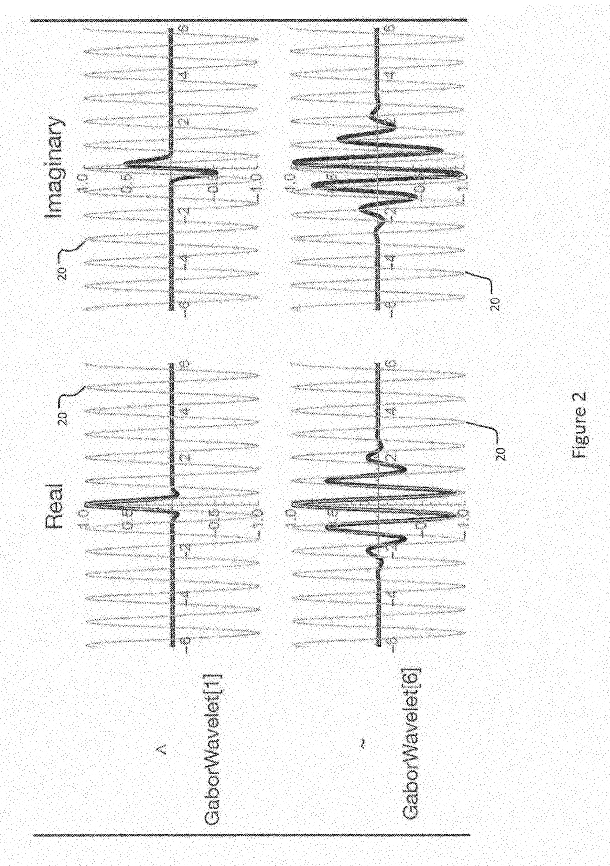 Device and method for spatiotemporal reconstruction of a moving vascular pulse wave in the brain and other organs
