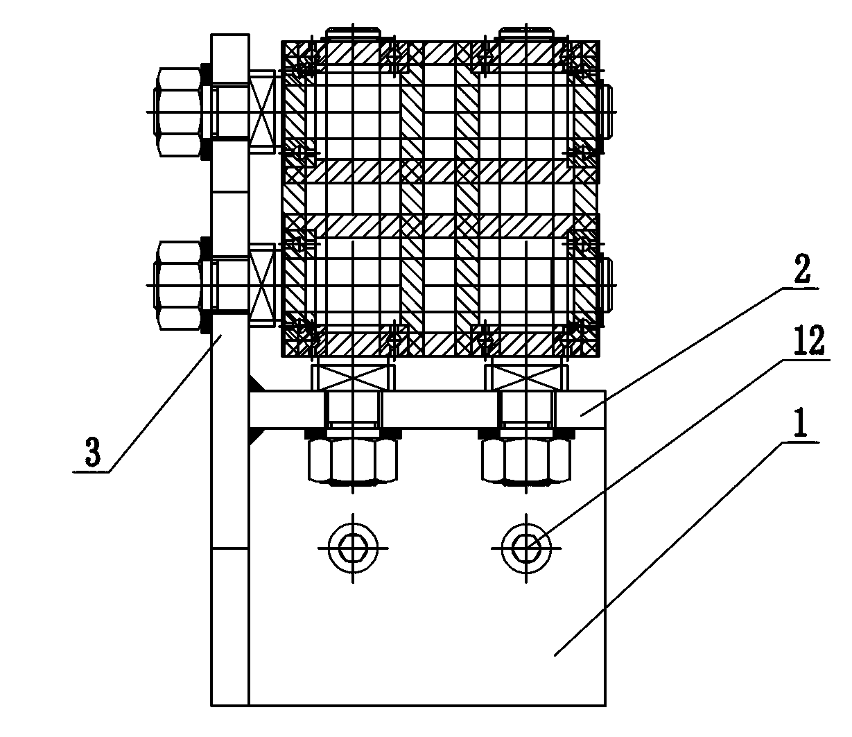 Incoming-line rolling wheel device on husking machine