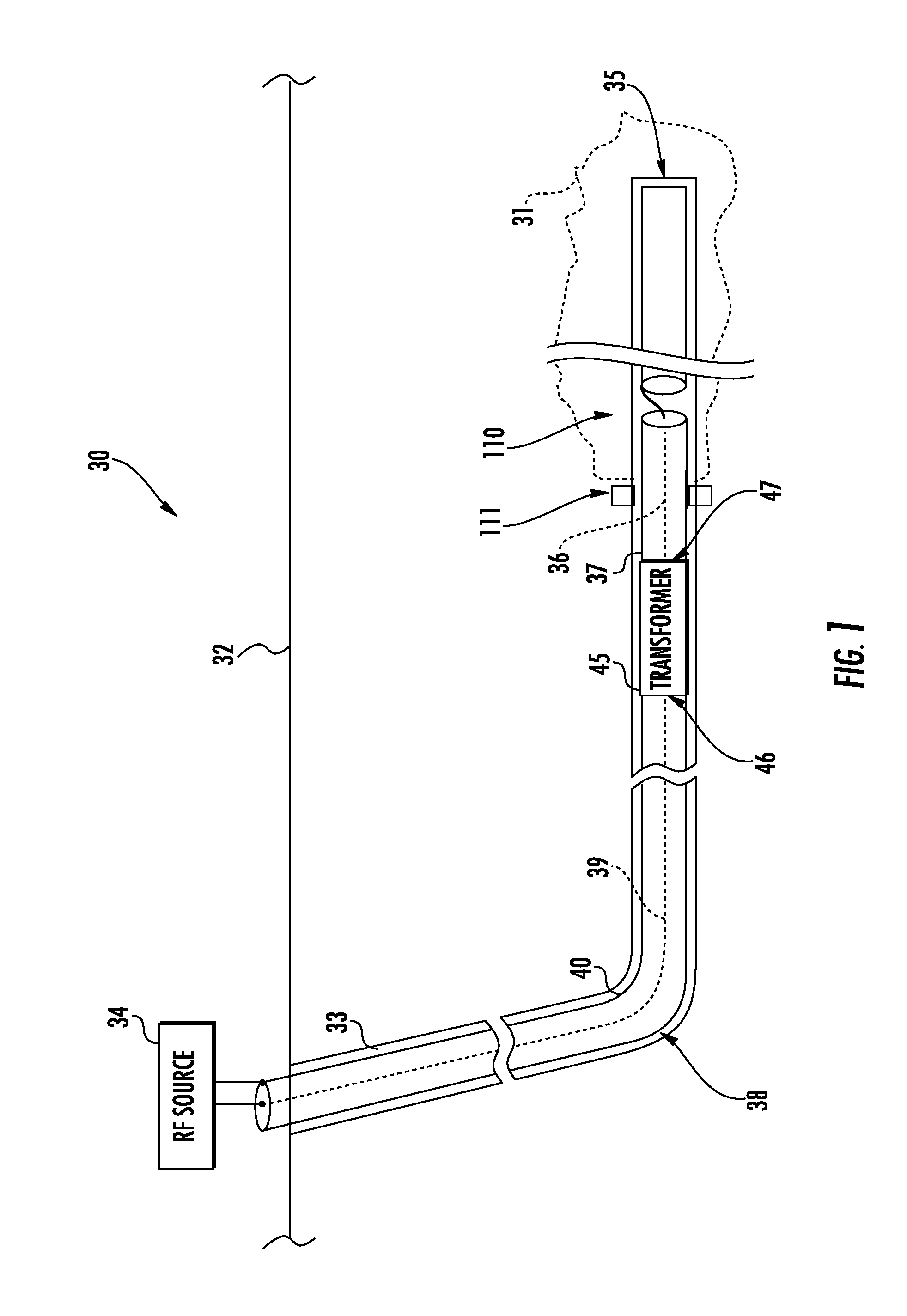 System for heating a hydrocarbon resource in a subterranean formation including a magnetic amplifier and related methods