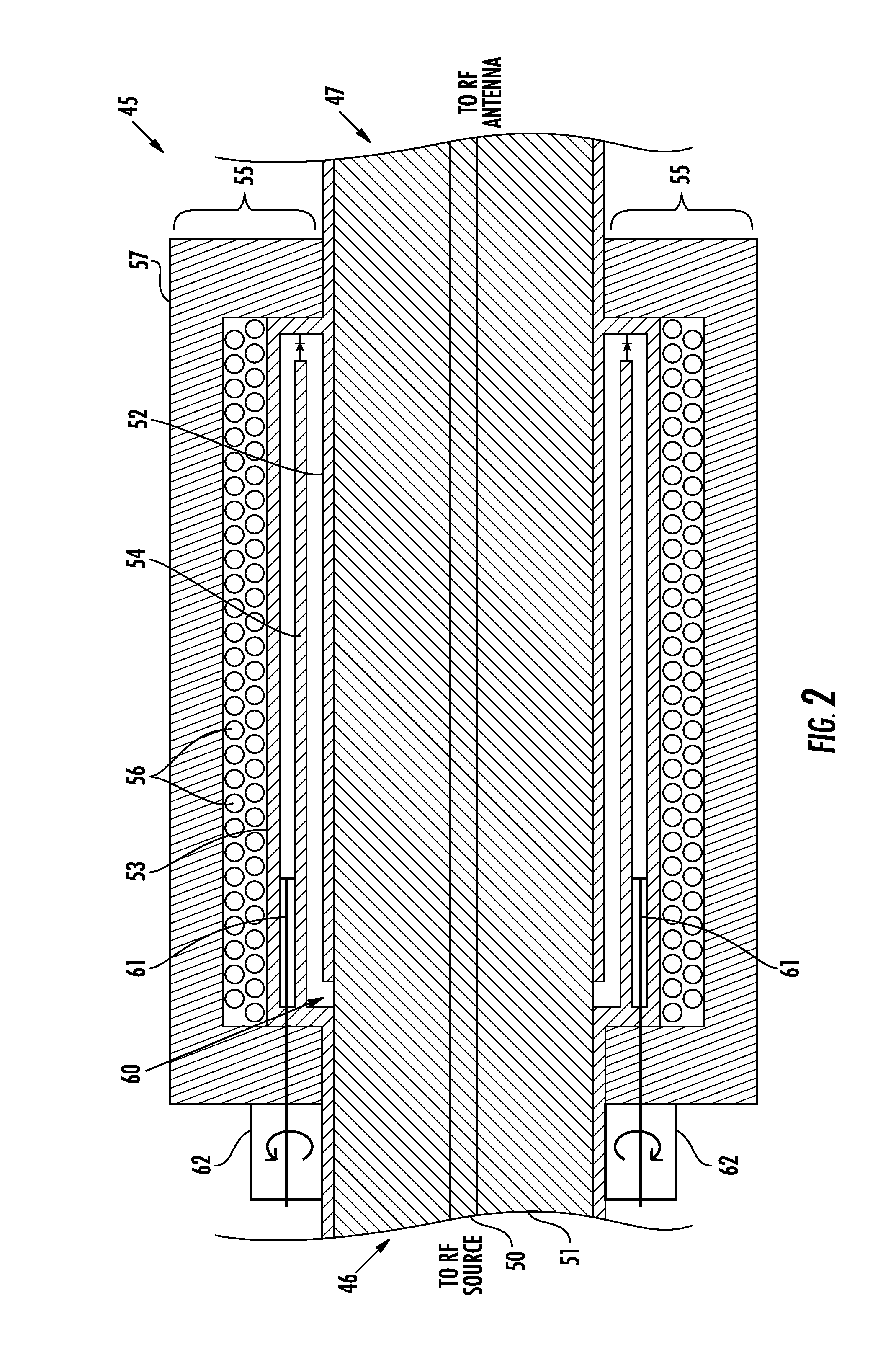 System for heating a hydrocarbon resource in a subterranean formation including a magnetic amplifier and related methods