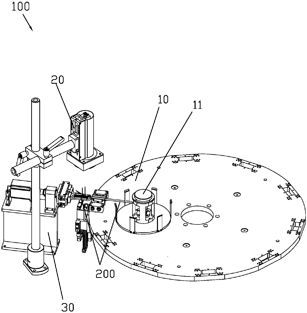 An automatic pre-separation device