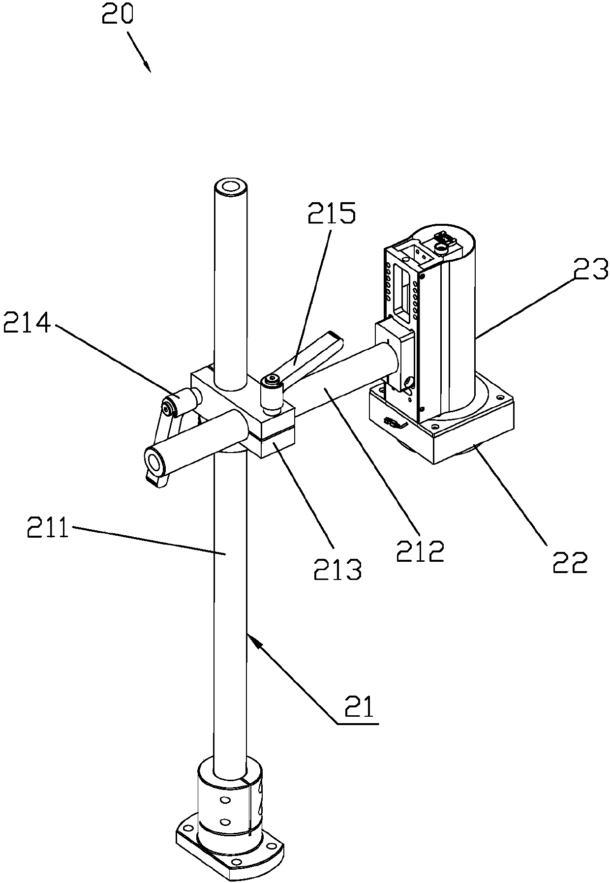 An automatic pre-separation device