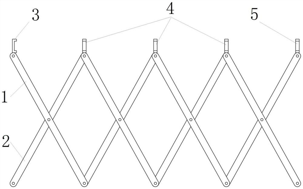 A kind of anti-pressure bracket built for rescue target body