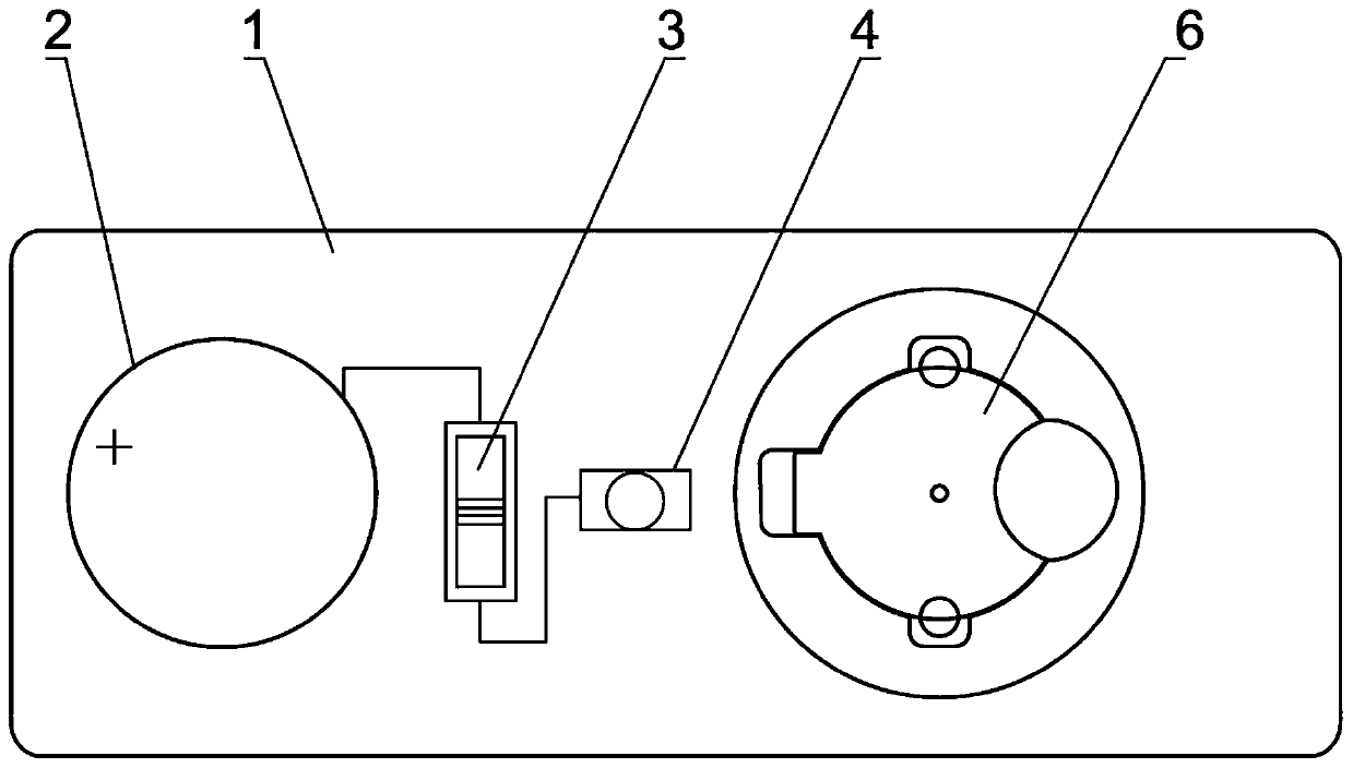 Portable household body fluid detection device