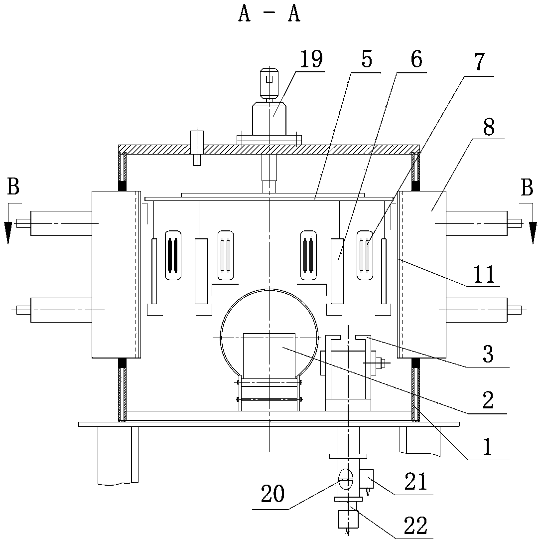 Multifunctional experiment device and method for deposition of zinc alloy coating
