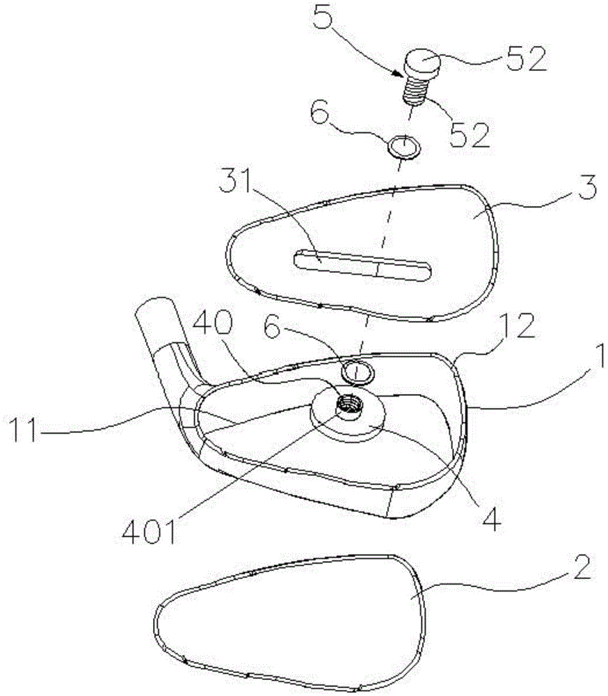 Golf head capable of finely tuning gravity center