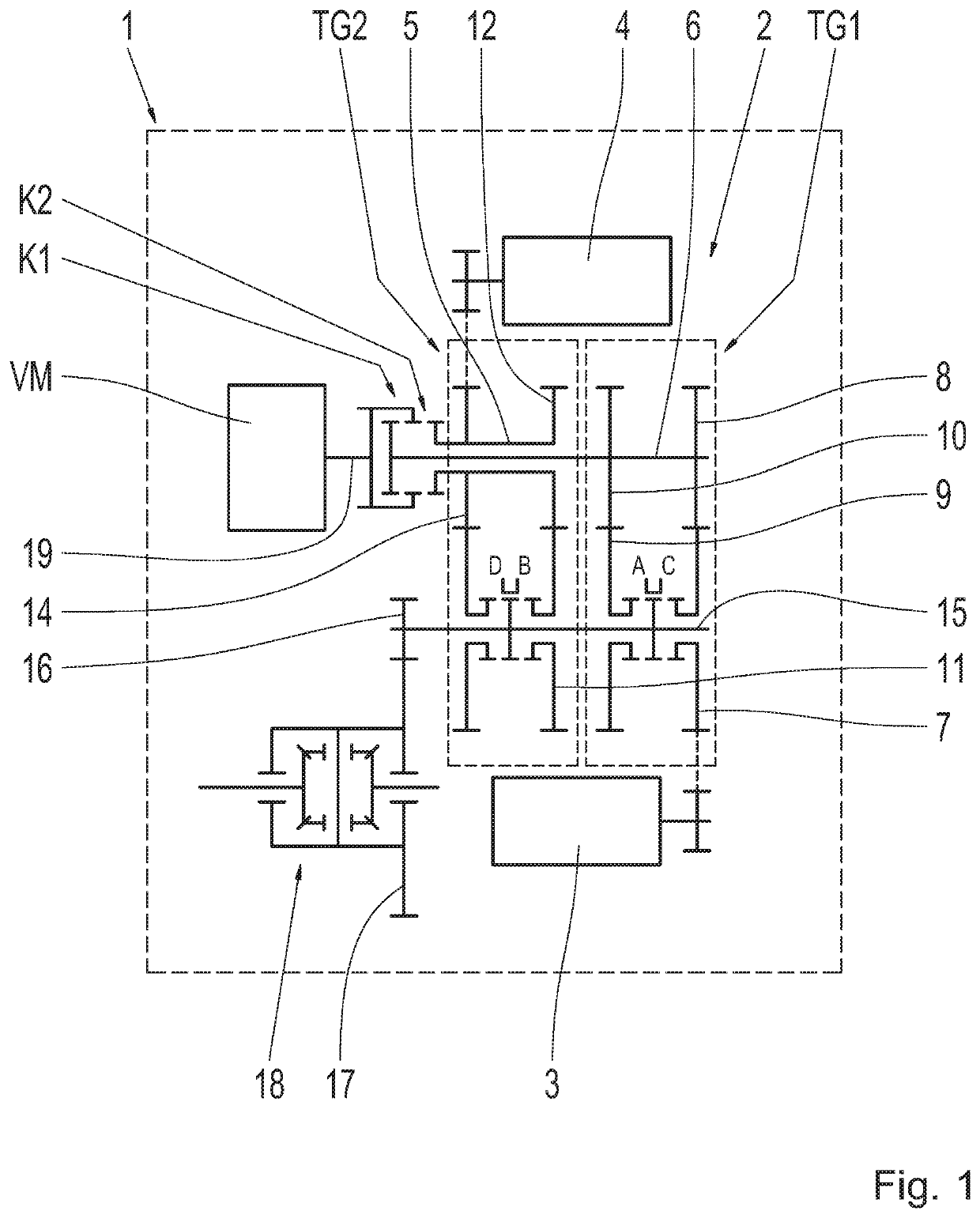 Method for a Serial Driving Mode of a Motor Vehicle