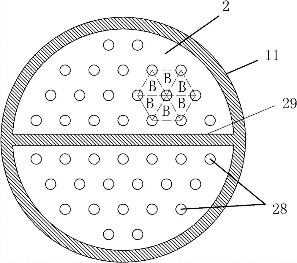 Ice crystal evaporator and ice crystal water cooling device producing from same