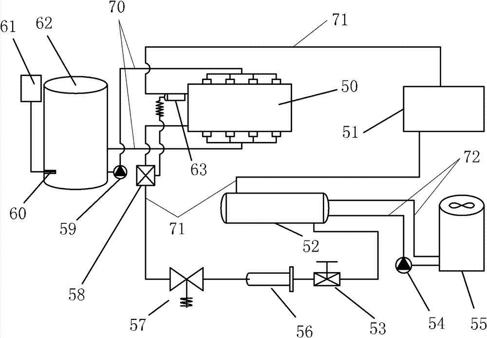 Ice crystal evaporator and ice crystal water cooling device producing from same