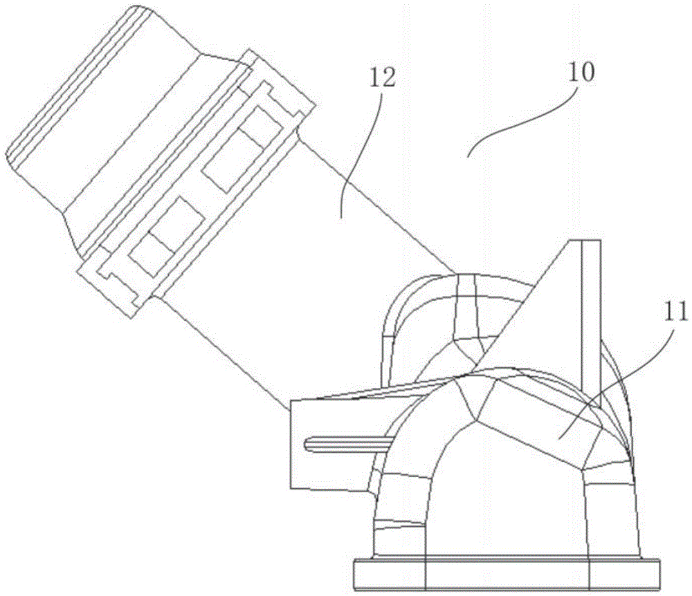 Gear turning automatic core pulling device