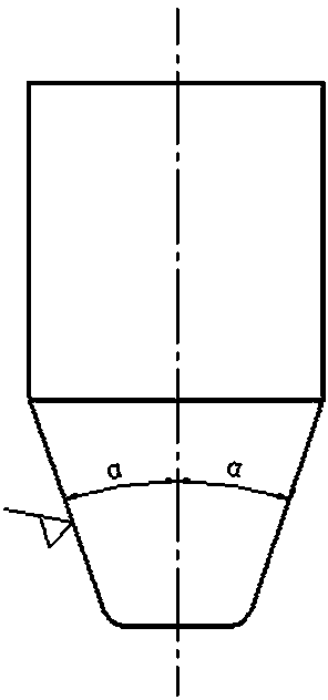 Bucket type oil tank positioning nail structure and positioning method of transformer