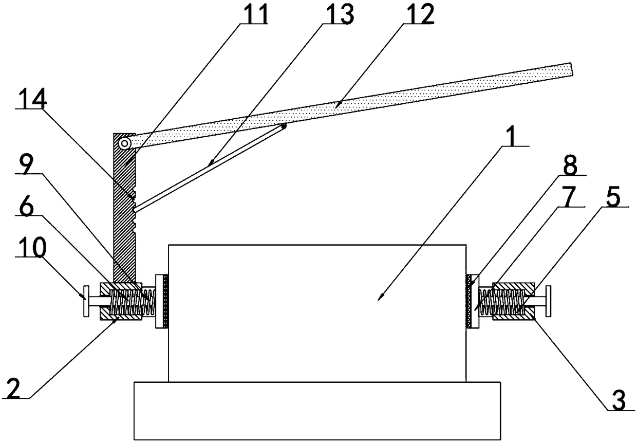 Outdoor sun-shading device for water pump