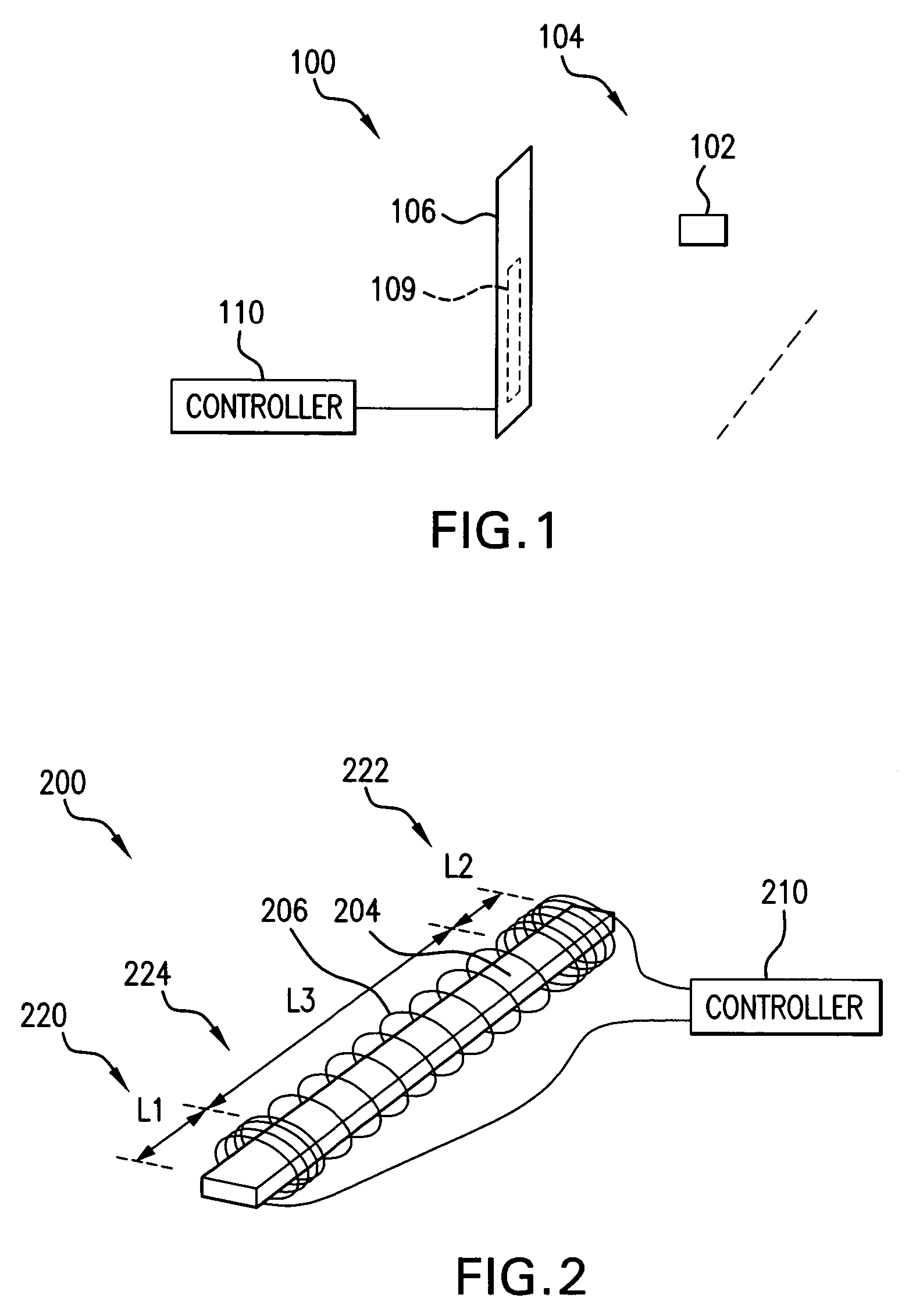 High efficiency core antenna and construction method
