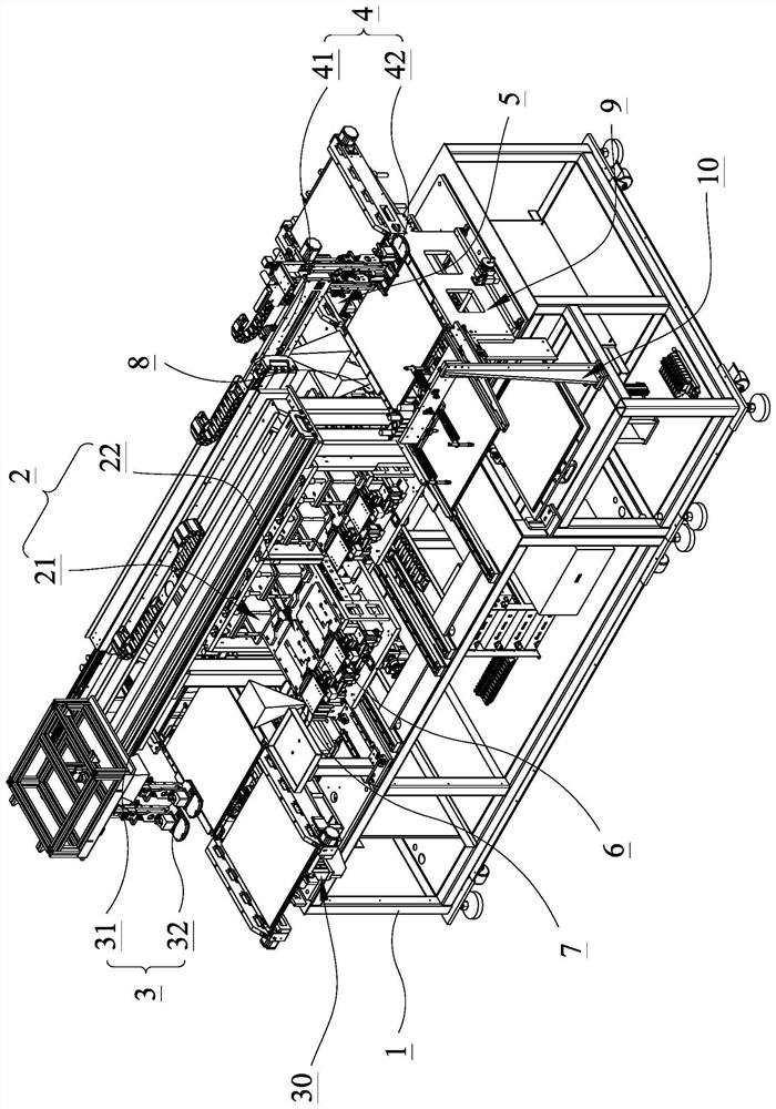 Full-automatic ICT detection equipment