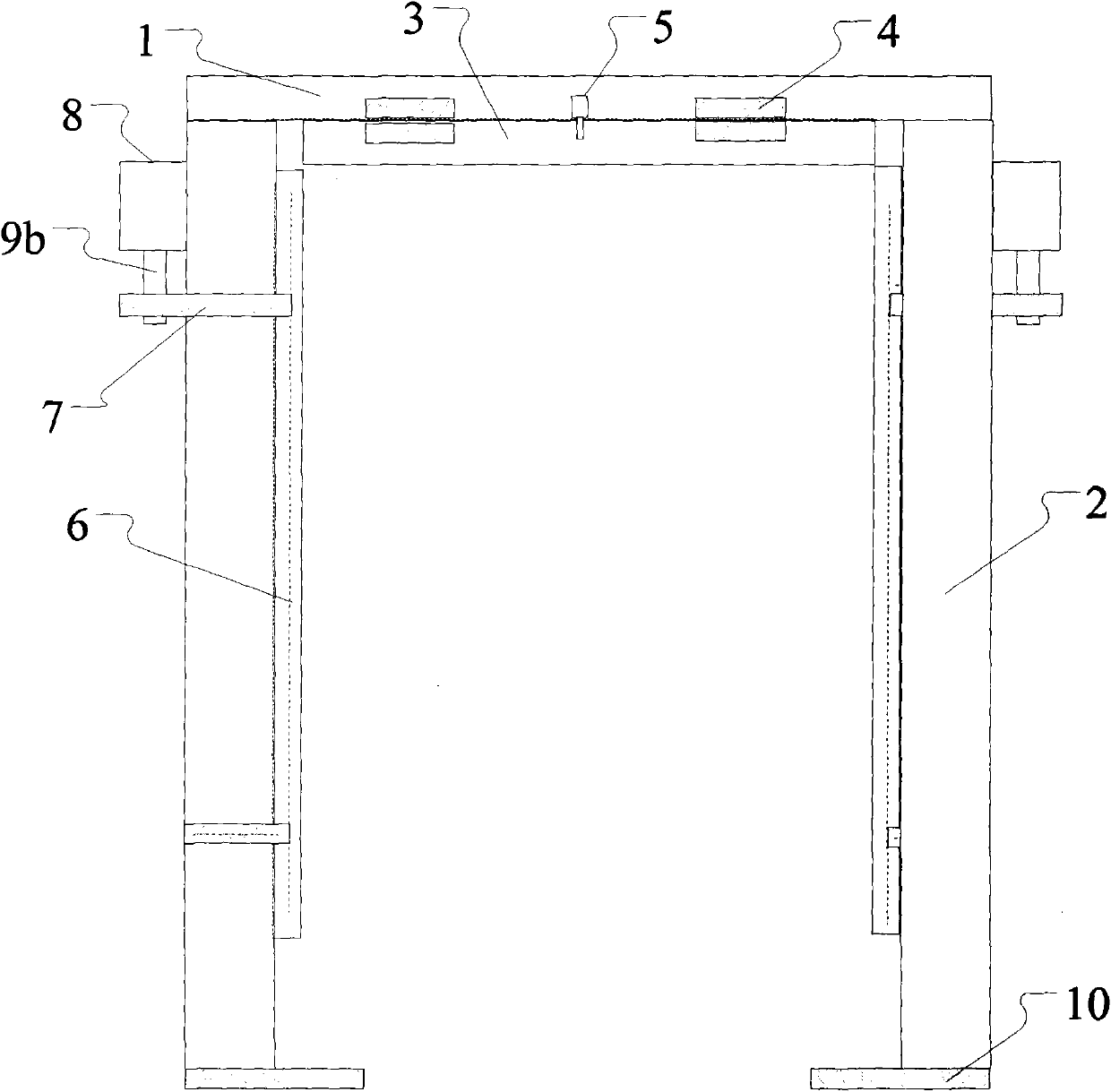 Limit doorframe