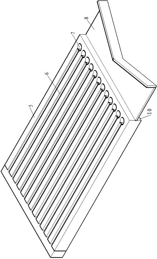 Large diameter nail head lead wire filling equipment