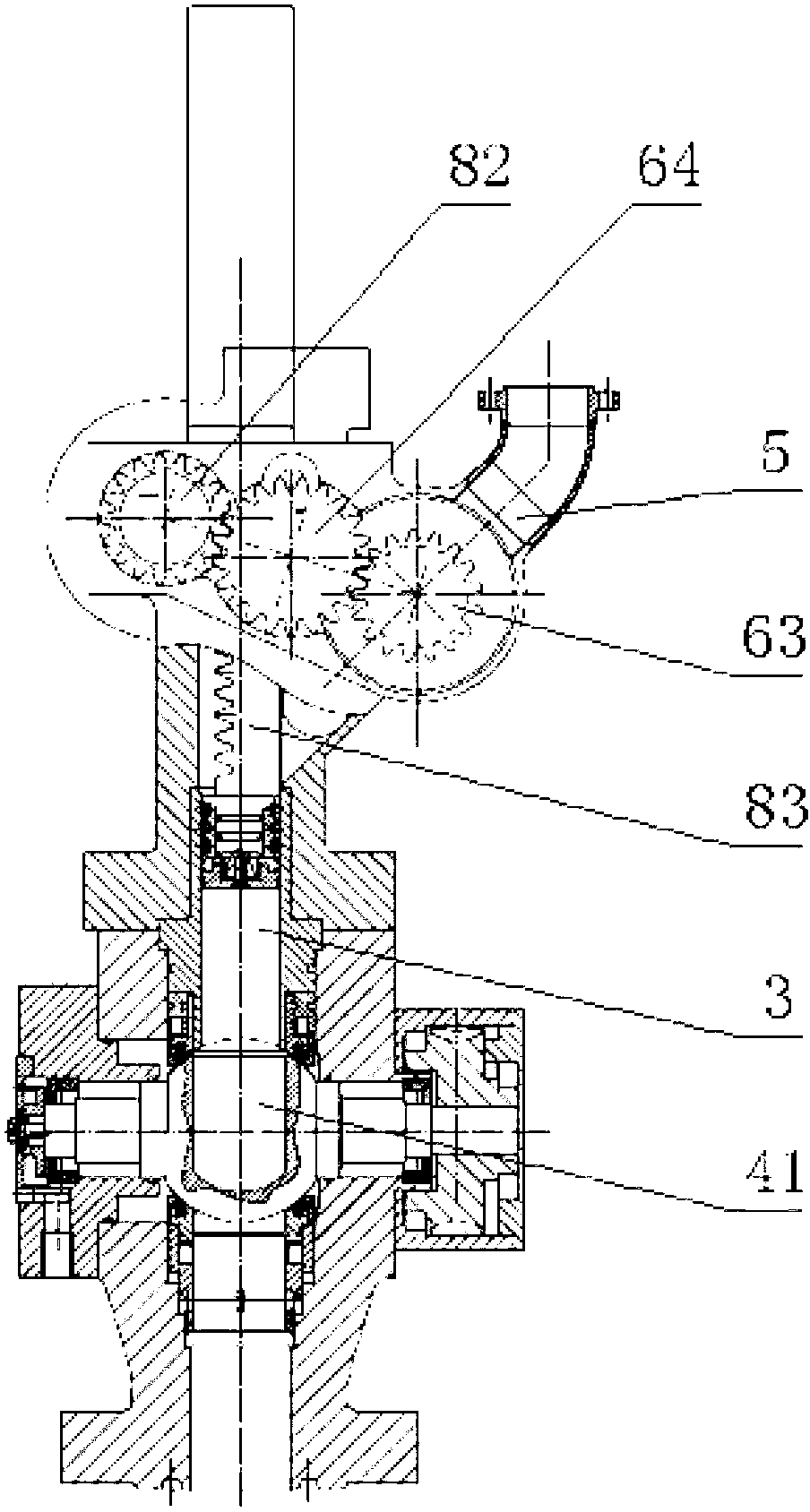 Automatic charging device of foam discharging ball