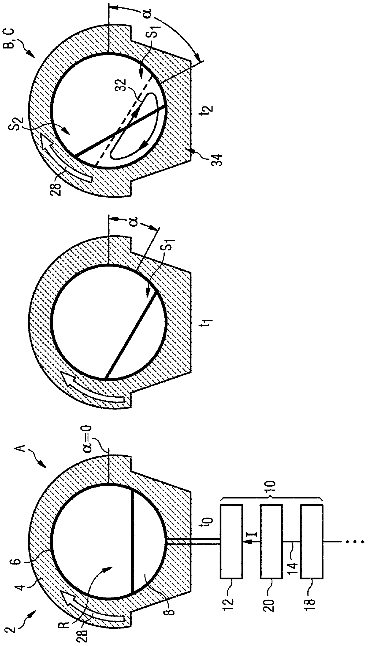 Drive system for a ball mill and method for operating a ball mill