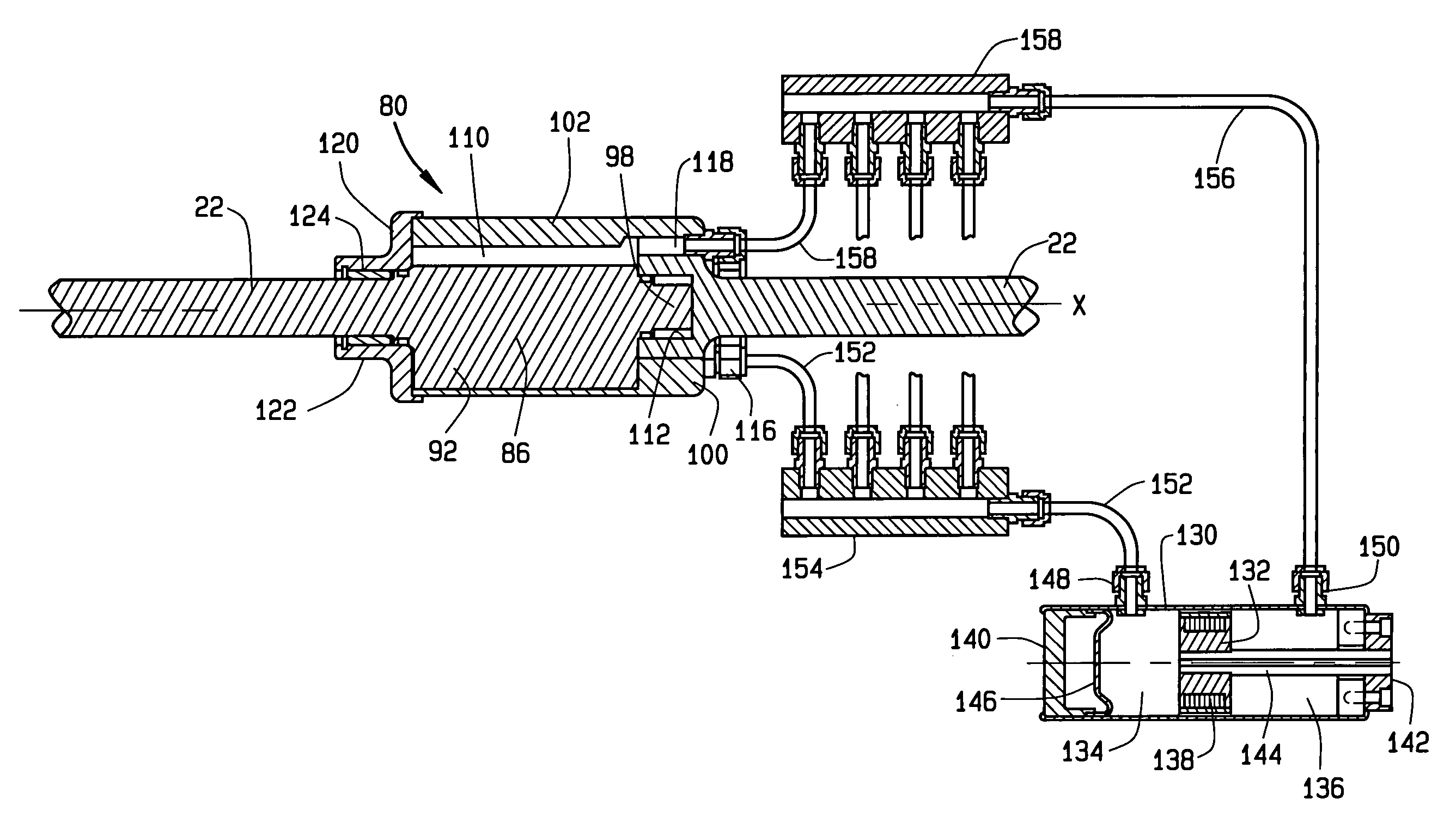 Stabilizer bar with variable torsional stiffness