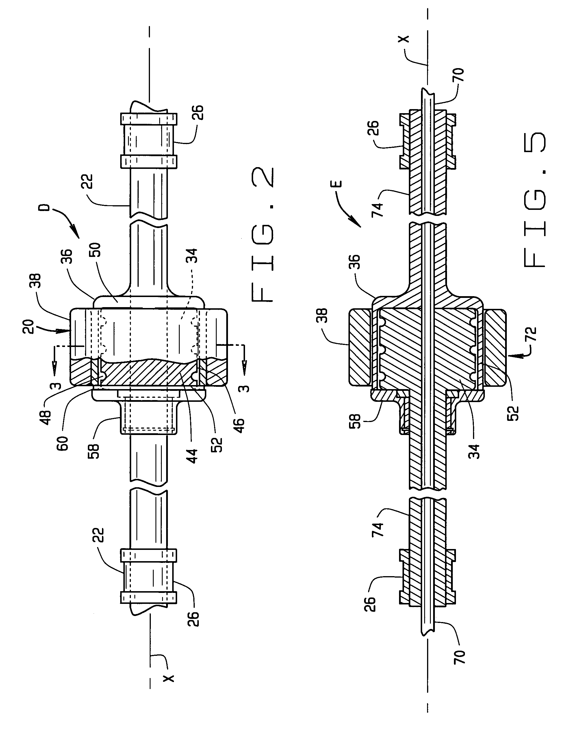 Stabilizer bar with variable torsional stiffness