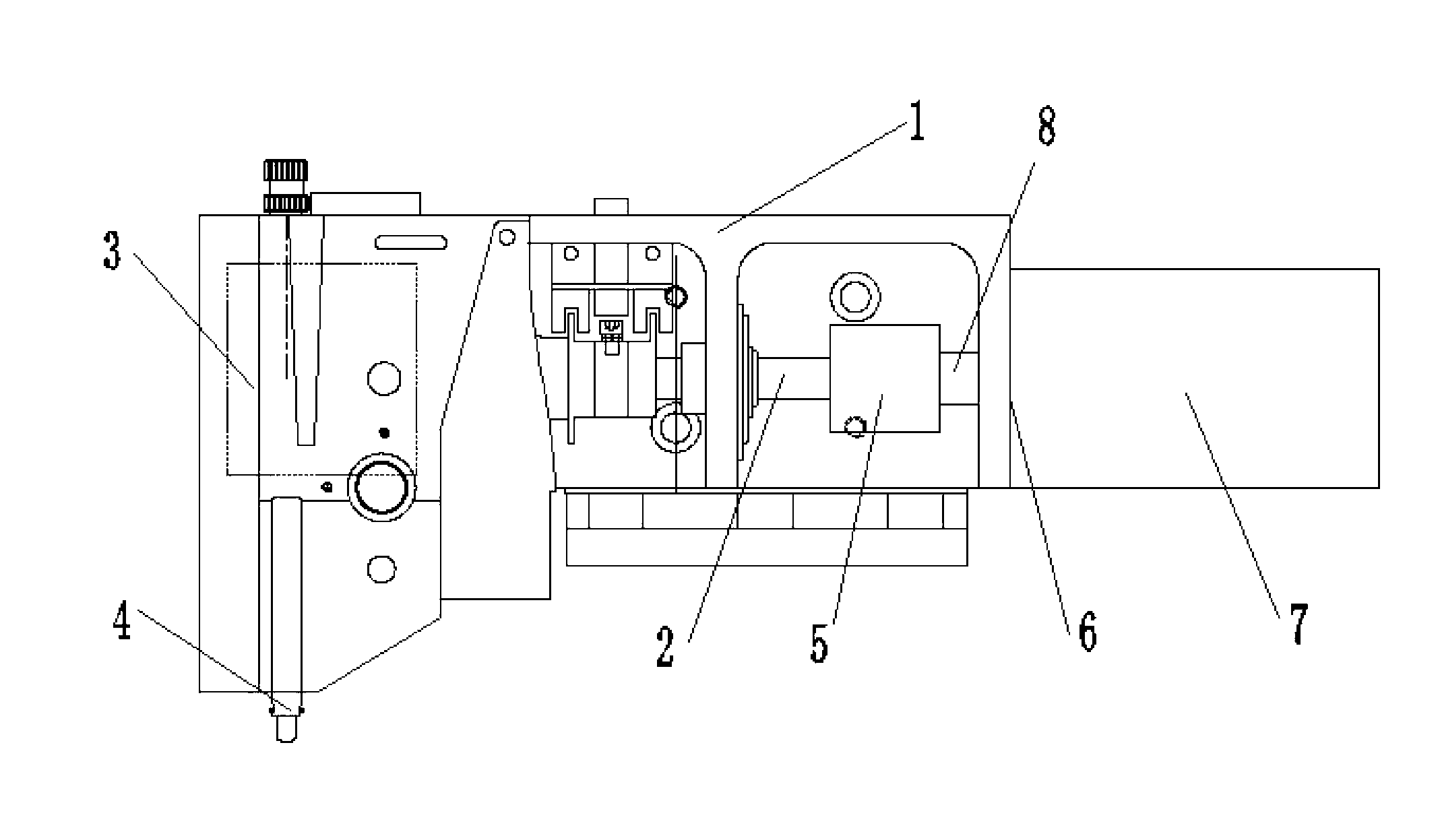 Multifunctional machine head for quilting machine