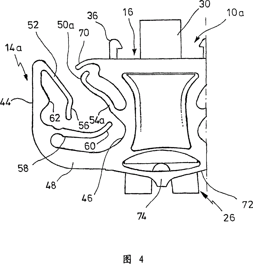 Automobile cable/conduit retainer