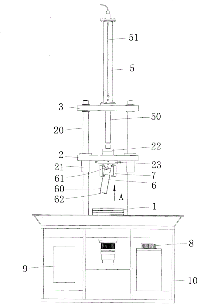 Rotary extrusion precision drawing machine