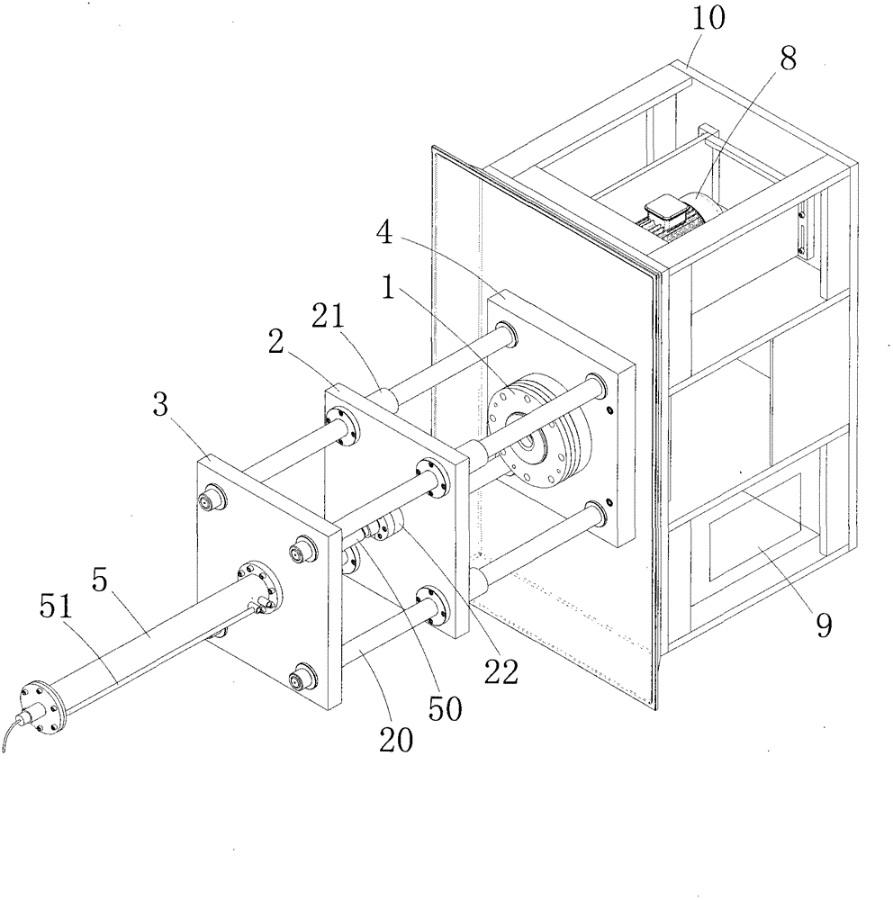 Rotary extrusion precision drawing machine