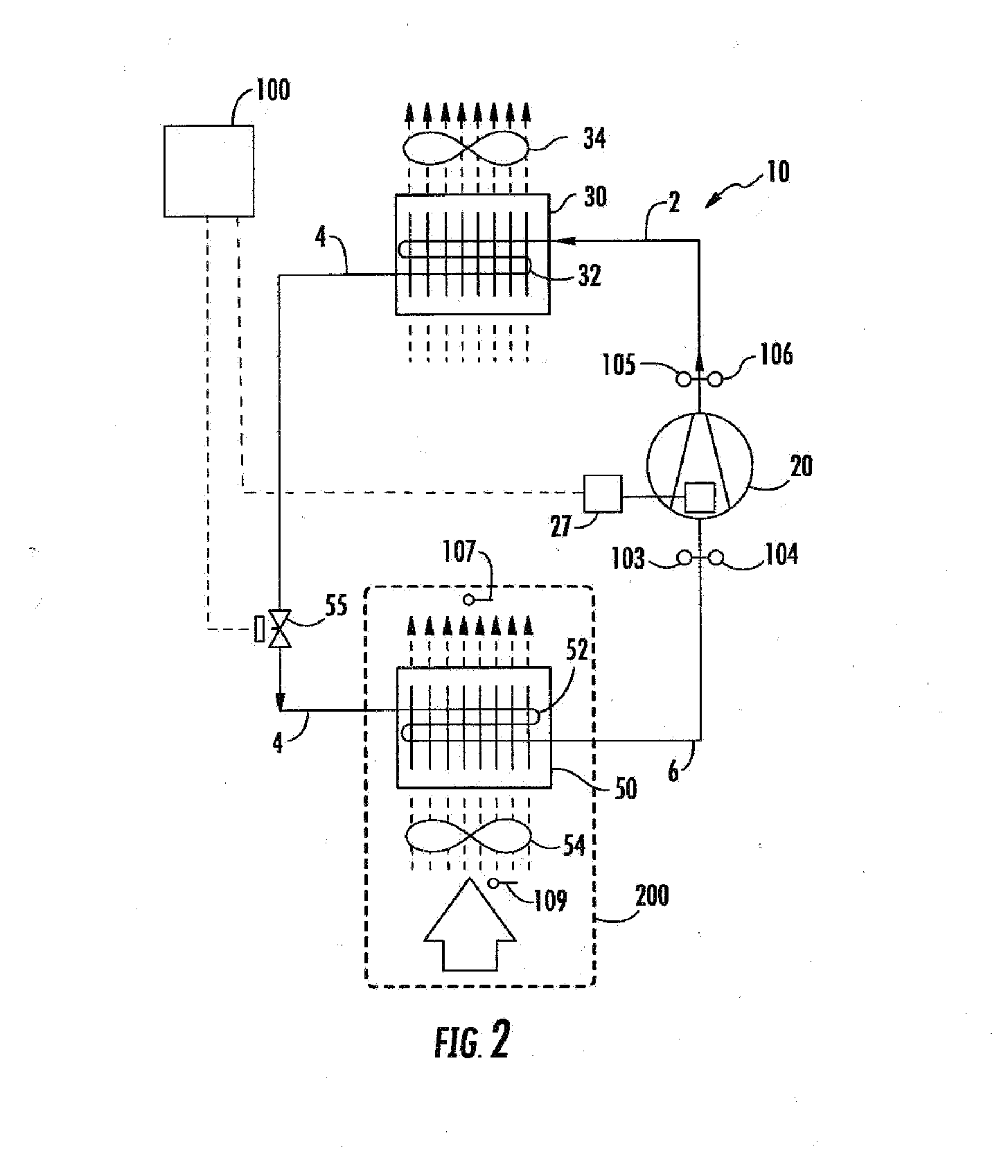 Method For Detection Of Loss Of Refrigerant