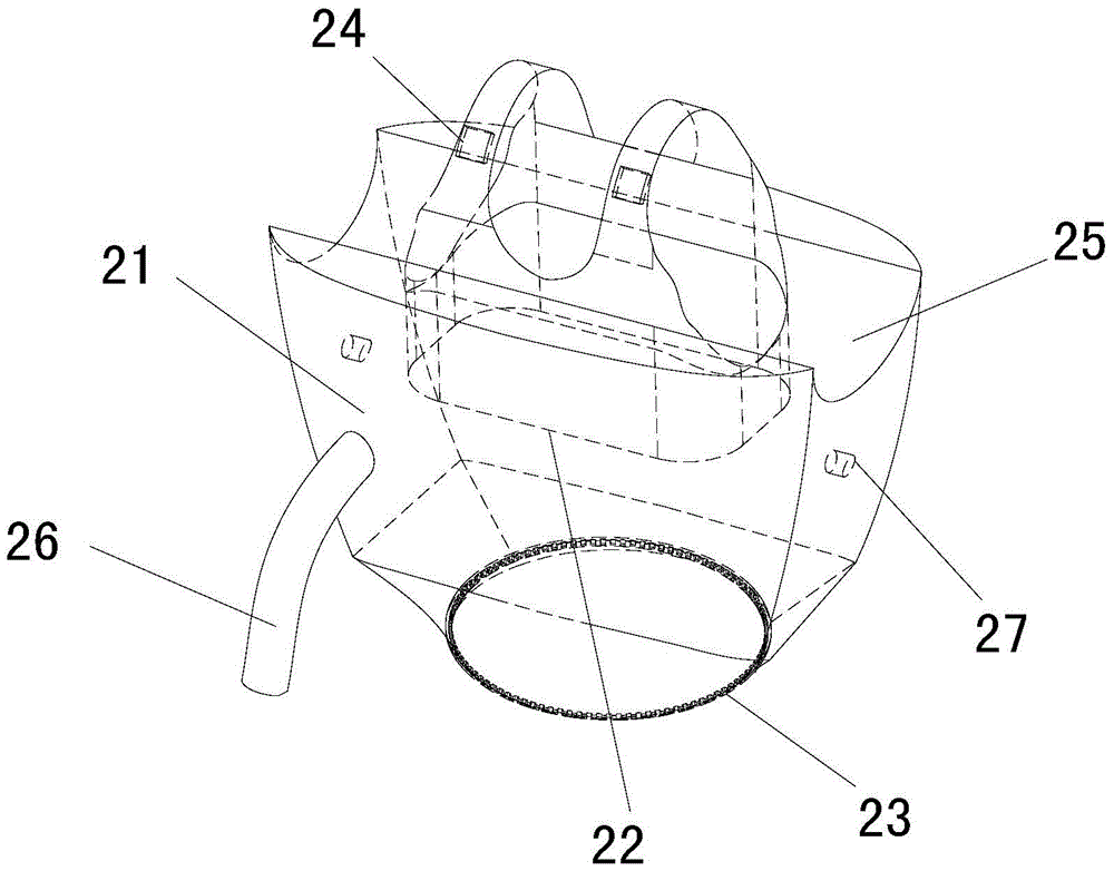 Upper Airbag Weight Loss Mechanism for Airbag Weight Loss Training