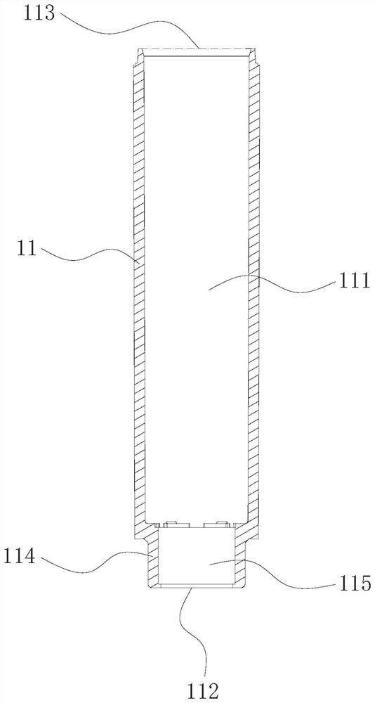 Water purifier and its filter element device with water stop assembly